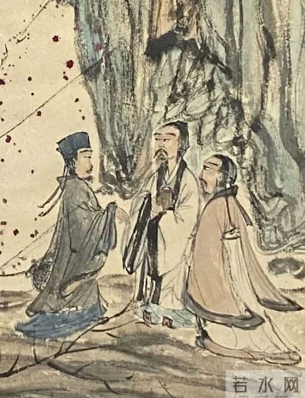 傅抱石《后赤壁图》