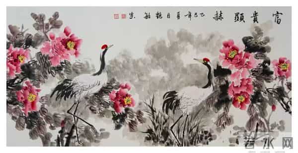 山东画家陈艳敏的牡丹情恋