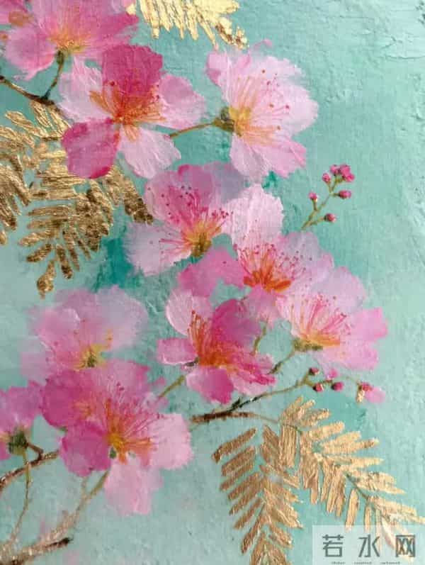 染得朝霞一缕丹,高标谁共仰头看 花当六月盈盈拂,叶合三更密密攒