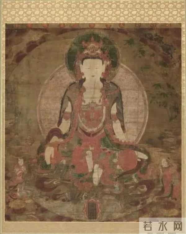 千江有水千江月，世界各大博物馆收藏的水月观音画像