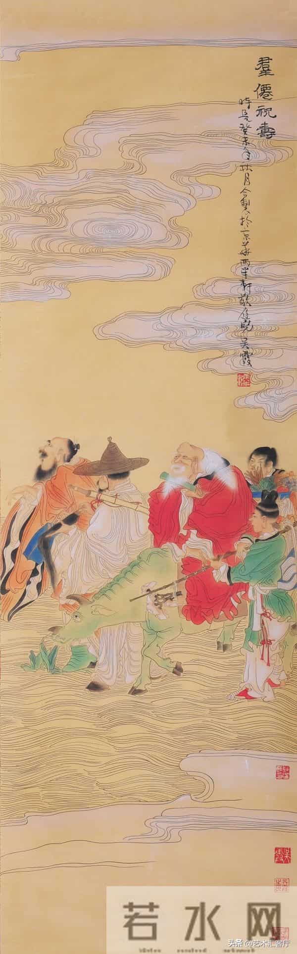 名画赏析 -《群仙祝寿图》