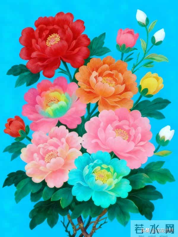 花开花落皆吉祥，岁岁平安，事事顺，花开富贵，一顺百顺