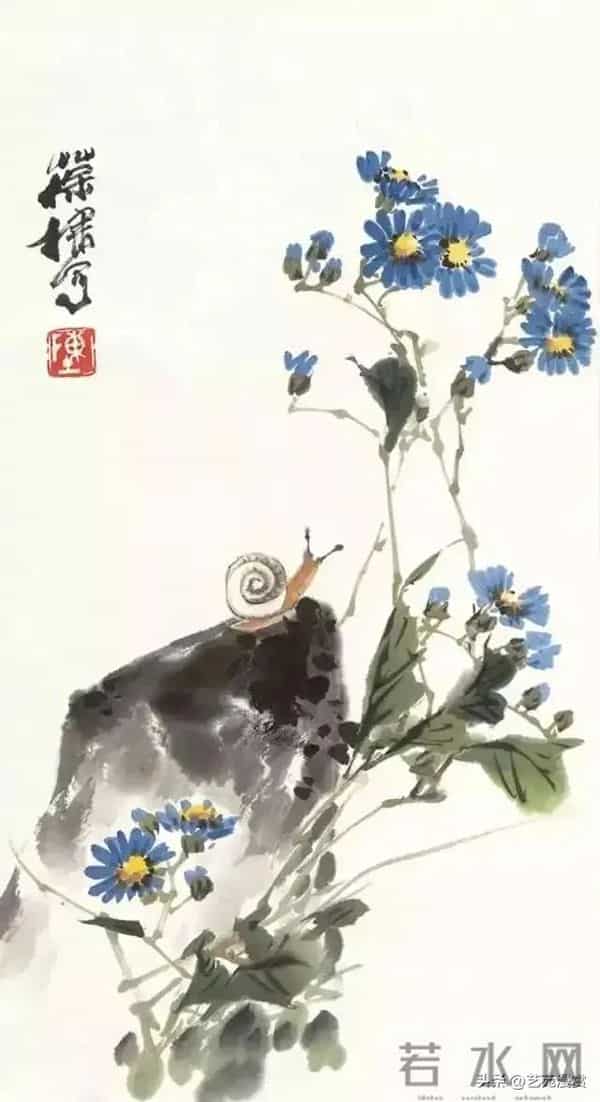 不愧是王雪涛的得意弟子，陈葆棣的花鸟差点儿撵上师父！