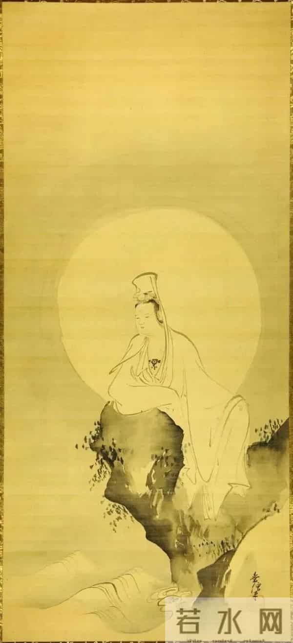 千江有水千江月，世界各大博物馆收藏的水月观音画像