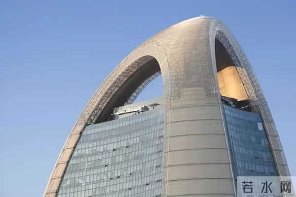 北京CBD地标：人民日报社总部大楼，灵感源自“人”字