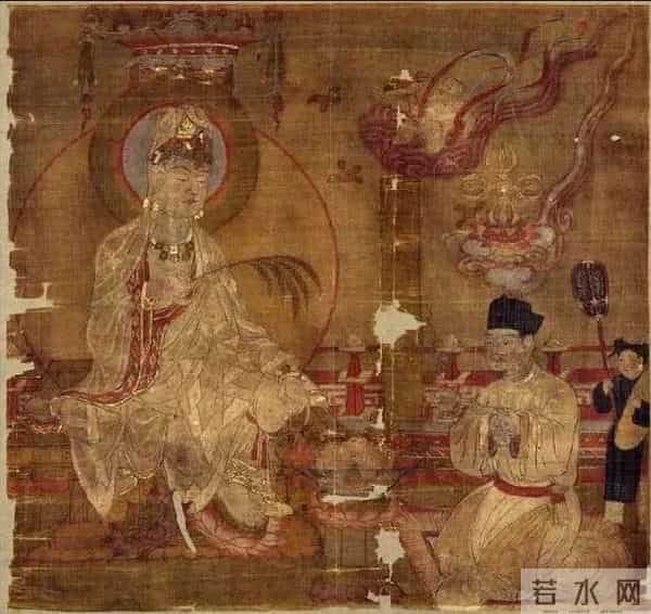 千江有水千江月，世界各大博物馆收藏的水月观音画像