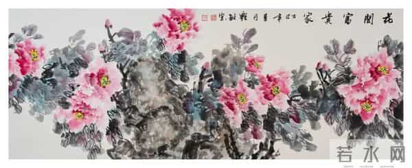 山东画家陈艳敏的牡丹情恋