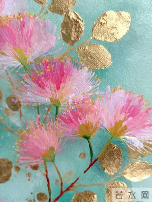 染得朝霞一缕丹,高标谁共仰头看 花当六月盈盈拂,叶合三更密密攒