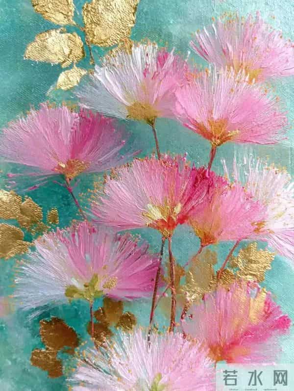 染得朝霞一缕丹,高标谁共仰头看 花当六月盈盈拂,叶合三更密密攒