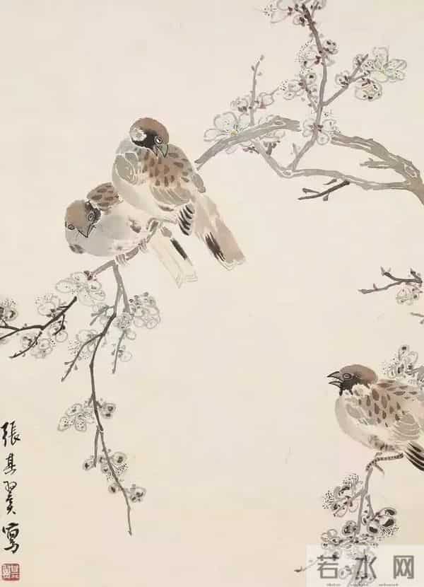 张其翼：笔下鸟鸣花开，近代花鸟画的天纵之才