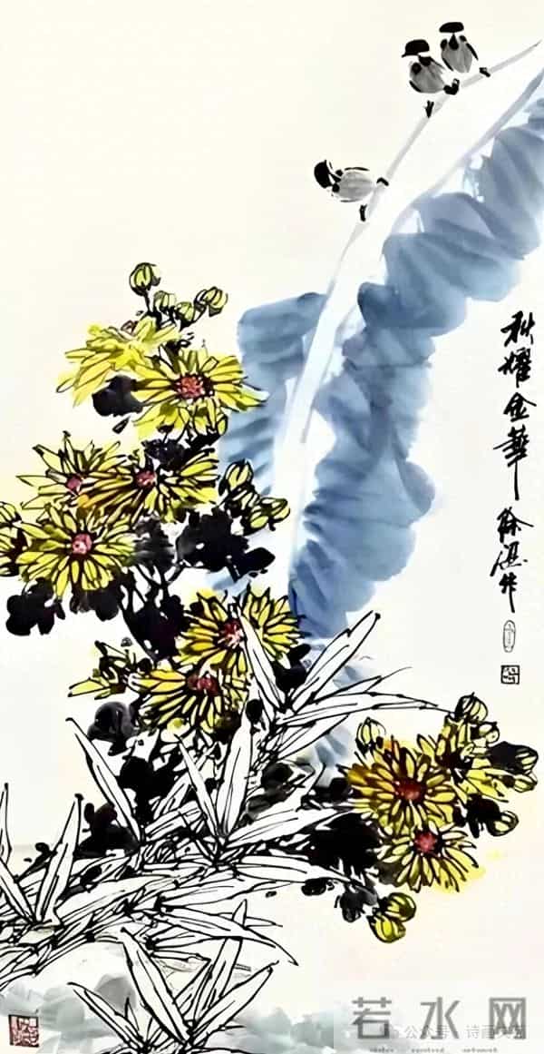 笔墨生香，走进徐湛的花鸟世界