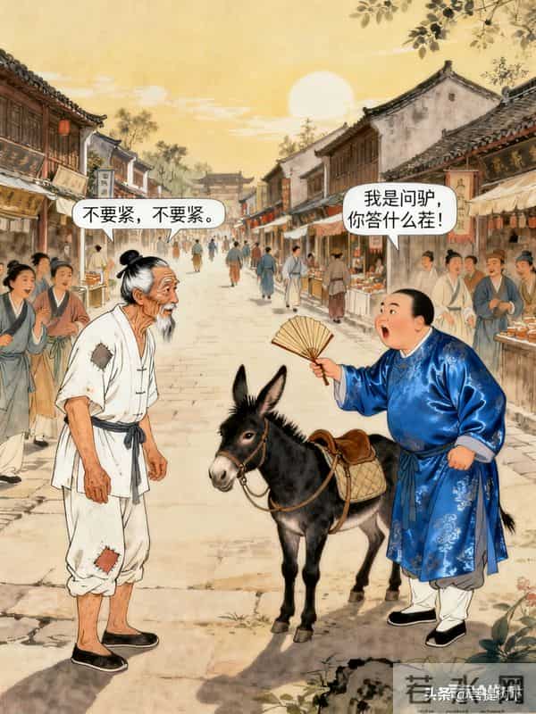 民间故事：王老汉进城抓药，竟然遇见驴“表弟”
