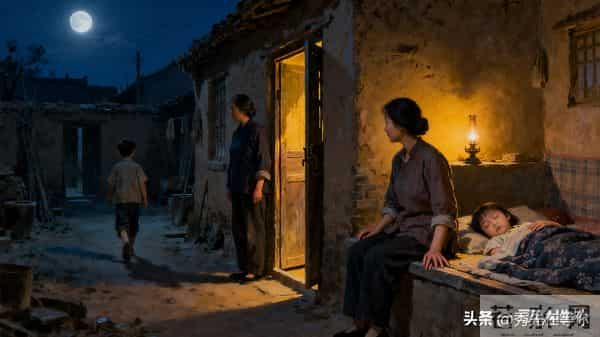 70年，我帮邻居寡妇挑水三年，她却在我参军前夜把我叫进了房。