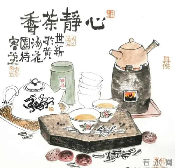 邵世新的这些国画小品，生活味十足！