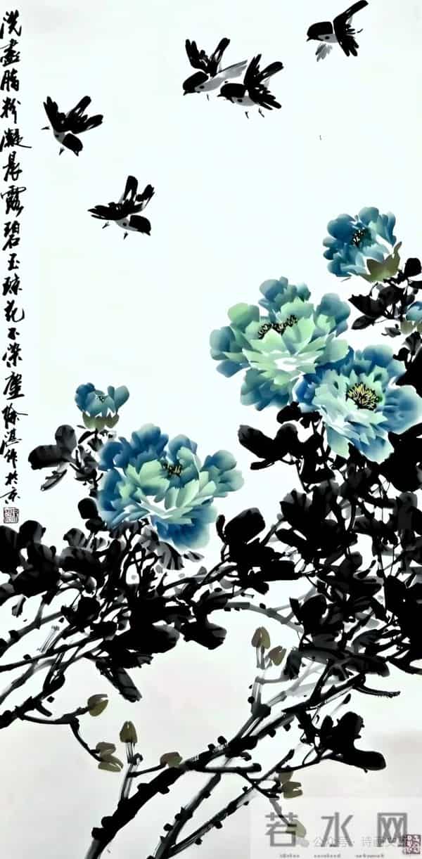 笔墨生香，走进徐湛的花鸟世界