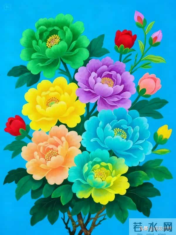 花开花落皆吉祥，岁岁平安，事事顺，花开富贵，一顺百顺