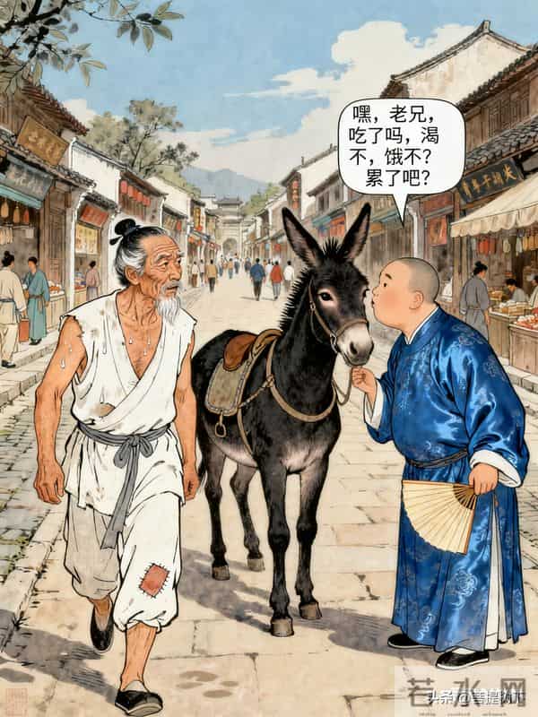 民间故事：王老汉进城抓药，竟然遇见驴“表弟”