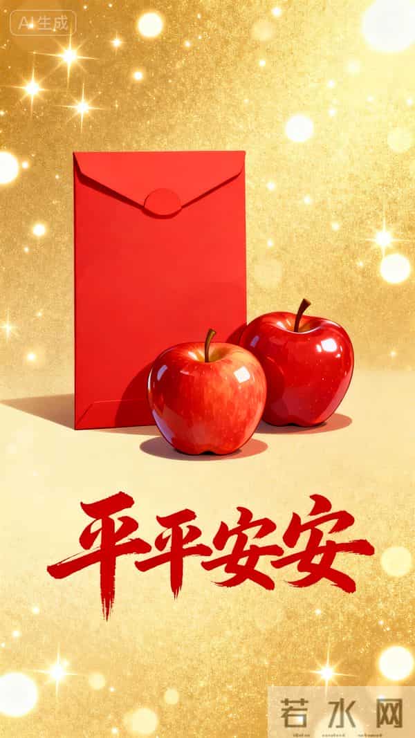 高清手机壁纸｜平安长作伴，幸福永相驻（“苹”安如意）
