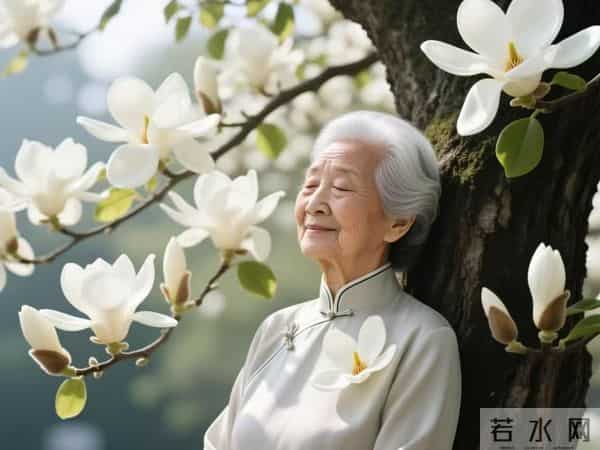 “你再不好，我都喜欢”。他走后她守着满院玉兰，活成了他的样子