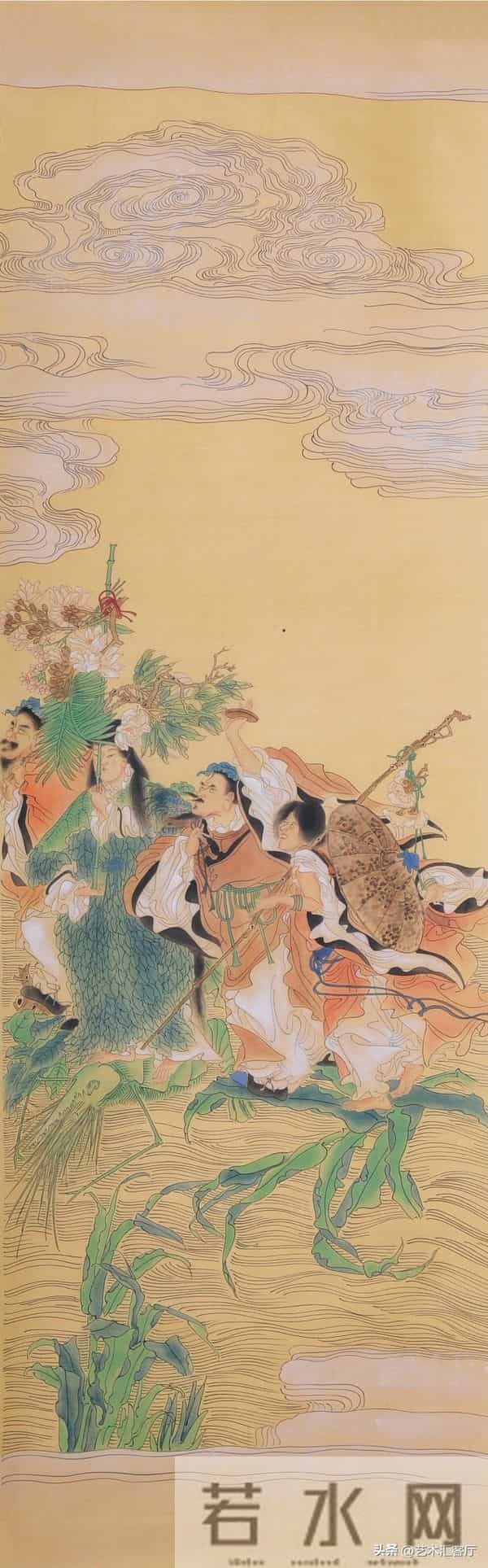 名画赏析 -《群仙祝寿图》