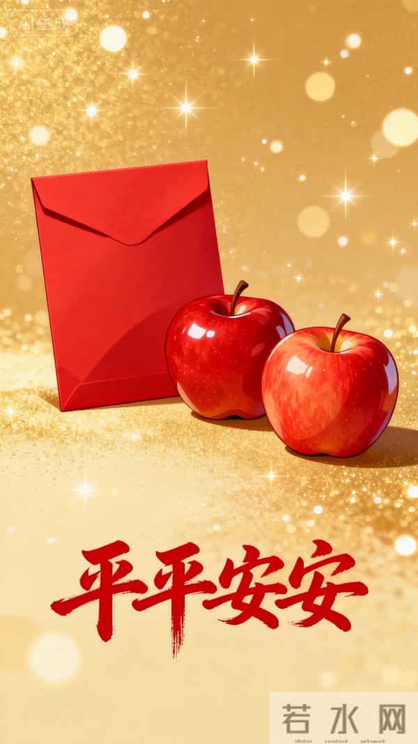 高清手机壁纸｜平安长作伴，幸福永相驻（“苹”安如意）