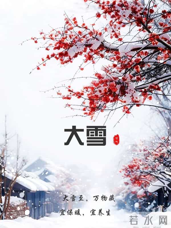 大雪：一季一岁一身暖，一节一令一问安，仲冬岁寒，惟愿君安！