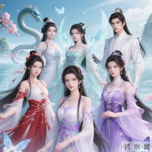 后宫小说《大道艳芳修》女主角全解析（配图）数量200+，车速飞快