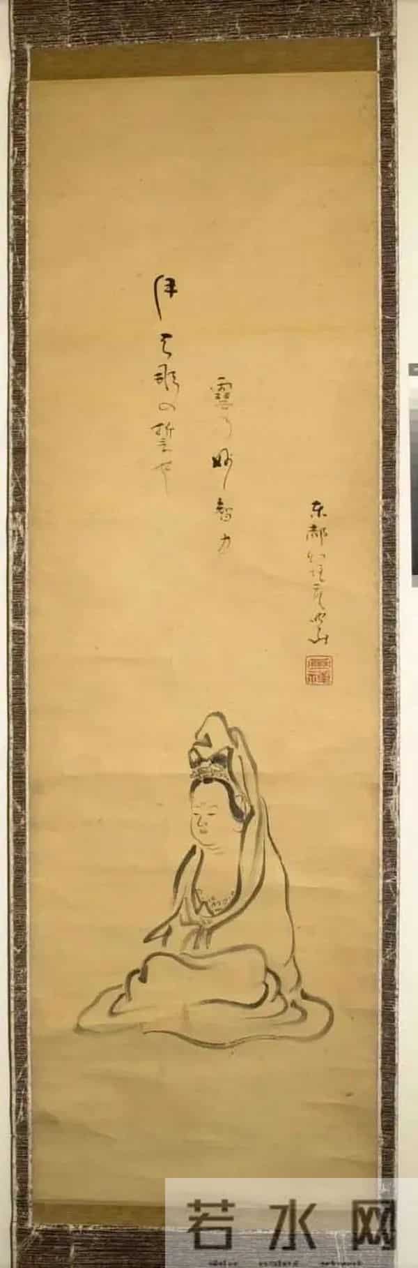 千江有水千江月，世界各大博物馆收藏的水月观音画像