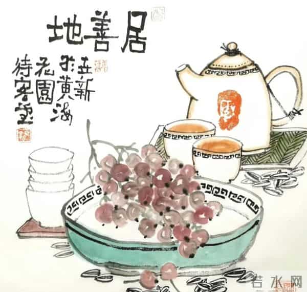 邵世新的这些国画小品，生活味十足！