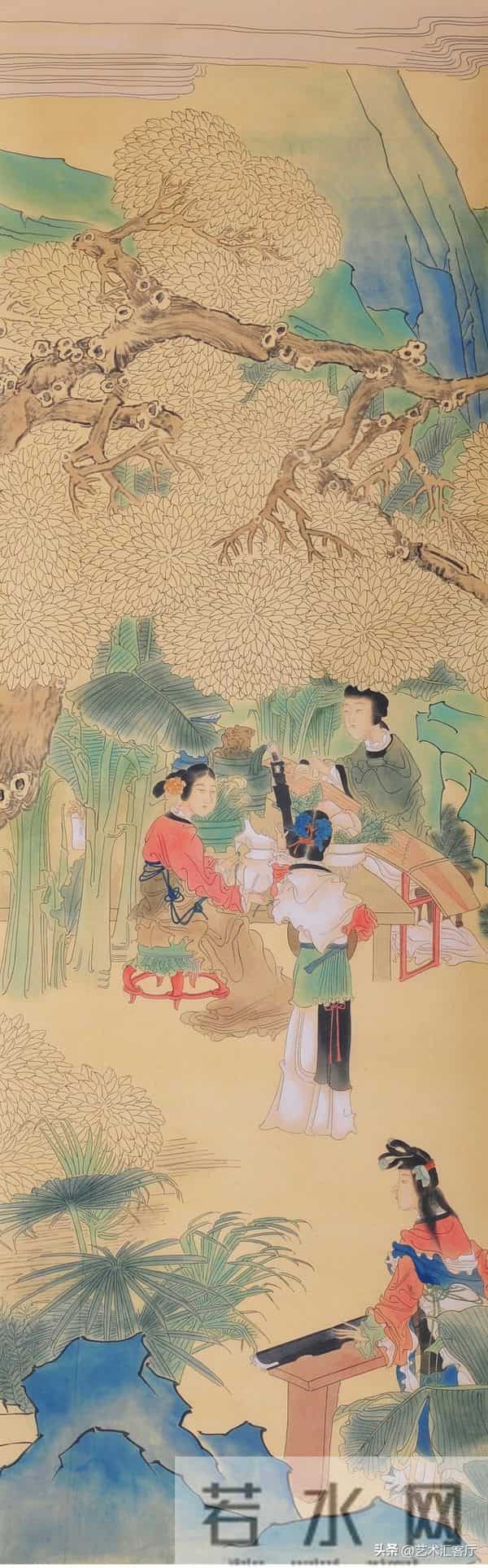 名画赏析 -《群仙祝寿图》