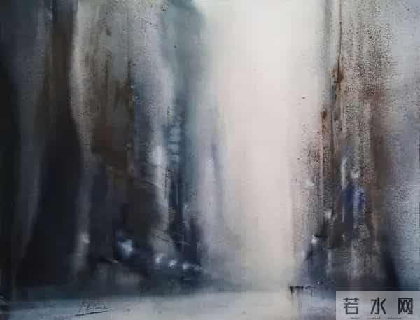 探寻Aitor Renteria水彩中的朦胧之美