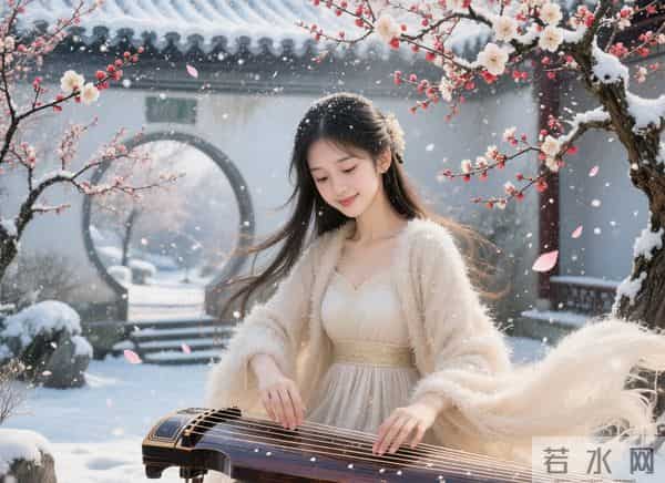 【千古绝对】梅花与雪共清嘉,一曲琴心待君和,您可愿共续此联