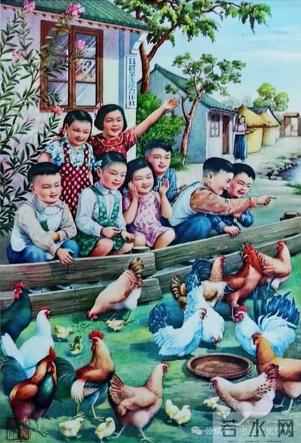 老版年画，喜气洋洋家乡美！