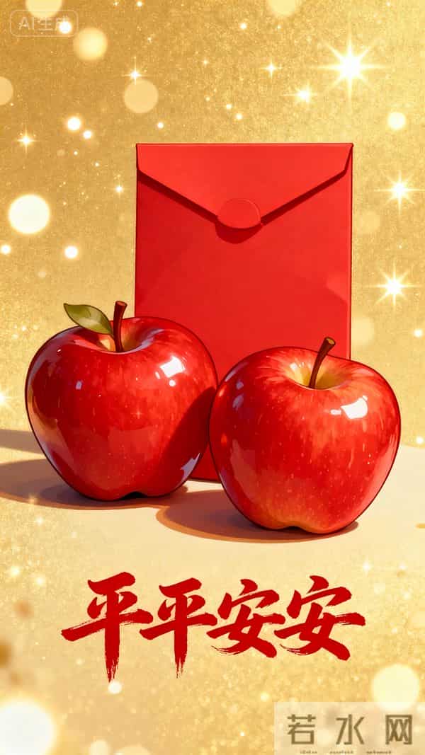 高清手机壁纸｜平安长作伴，幸福永相驻（“苹”安如意）