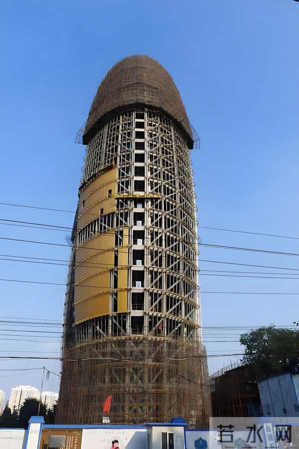 北京CBD地标：人民日报社总部大楼，灵感源自“人”字