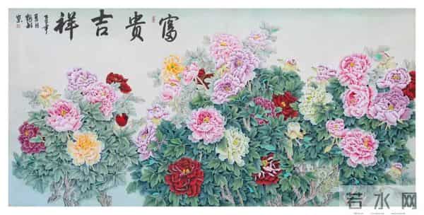 山东画家陈艳敏的牡丹情恋