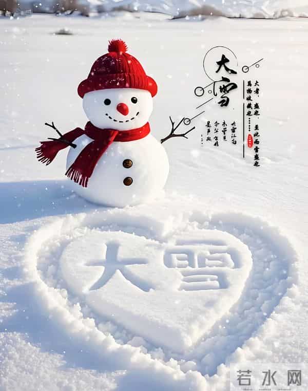 大雪：一季一岁一身暖，一节一令一问安，仲冬岁寒，惟愿君安！