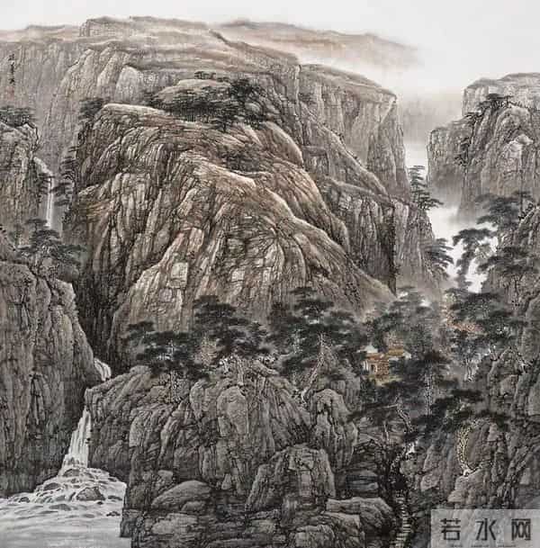 孙华英山水画作品欣赏