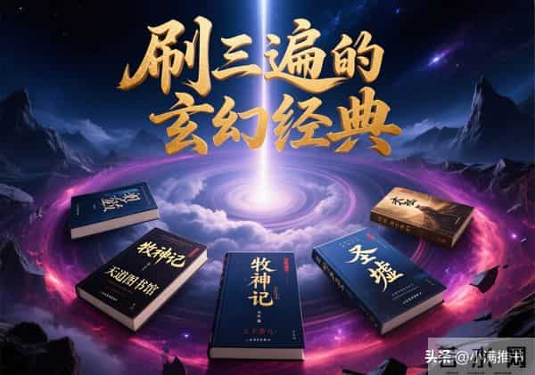 老书虫认证TOP级！这五本经典玄幻神作你读过几本，又刷过几遍？