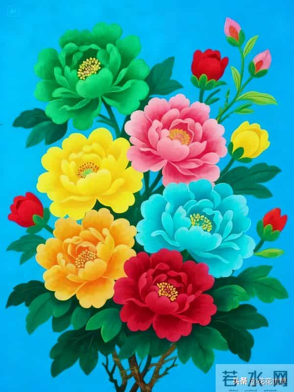 花开花落皆吉祥，岁岁平安，事事顺，花开富贵，一顺百顺