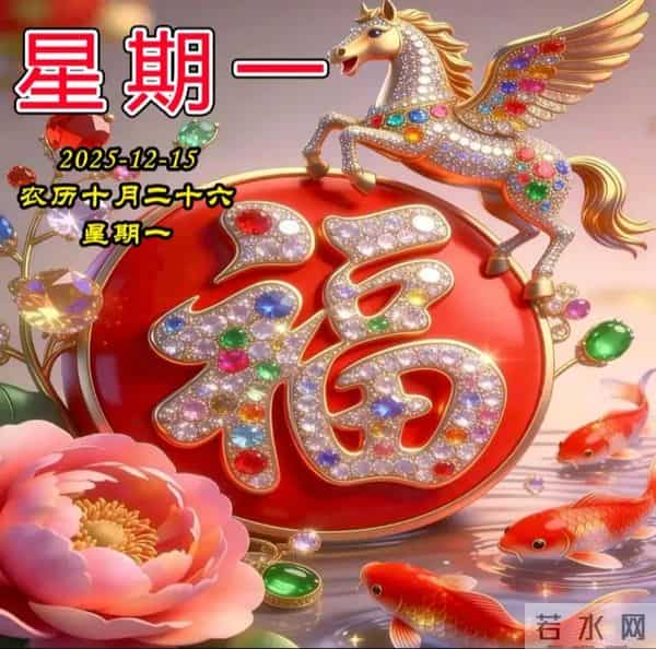 周一早安图片-一声早安，全家平安。一声祝福，全家幸福