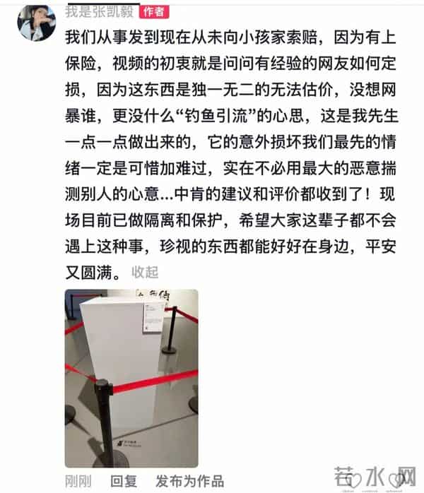 4斤黄金凤冠在免费展览中被男童触碰损坏，办展美术馆：罩子是没有固定的，律师分析