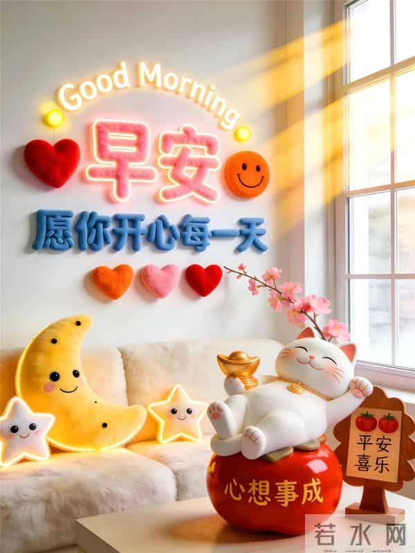 12月16日周二早安，健康快乐，人生完美，好运加倍，祝福到位！