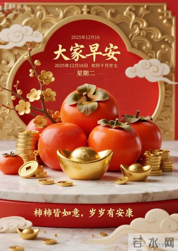 2025.12.16号周二早安祝福美图