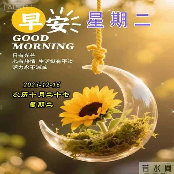 周二早安图片-安康是岁月的馈赠，笑容是不变的陪伴。