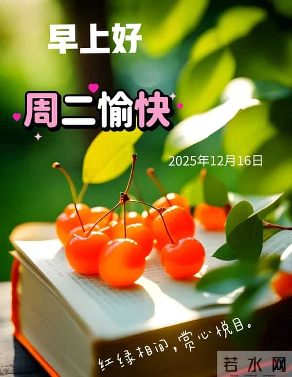 2025年12月16日早上好 早安温馨祝福语 早安周二愉快 早安精美美图