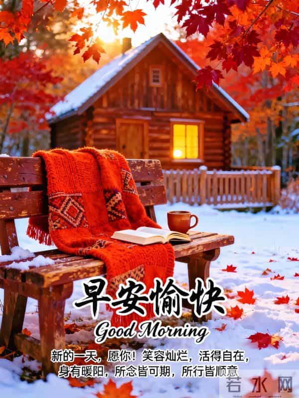 12月16日周二早安，健康快乐，人生完美，好运加倍，祝福到位！