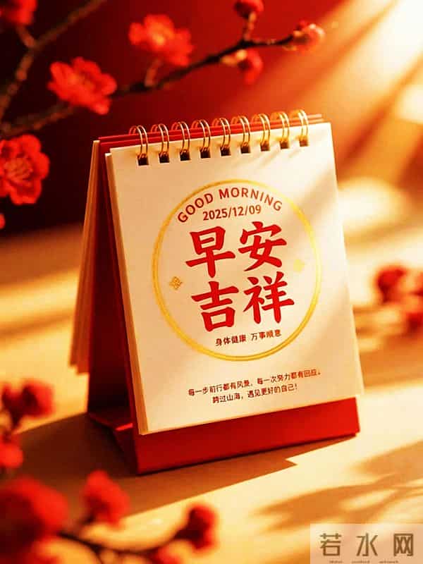 早安心语 生活不怕平淡，怕的是丢掉了“开心”的能力