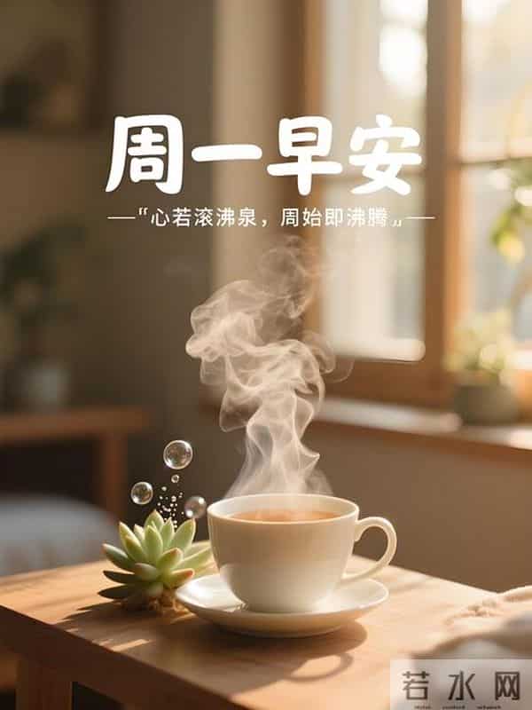 2025.12.15 冬天周一早上好!最新精美周一早安愉快温馨祝福图片