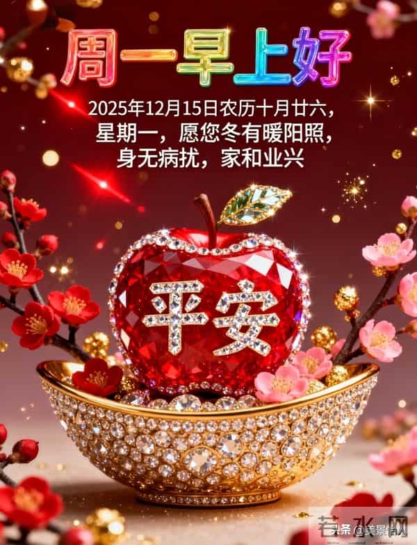 2025.12.15号周一早安祝福美图